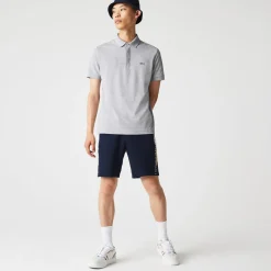 Lacoste Polo s/s silver chine