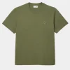 Lacoste Tee s/s khaki TH7318-BMY