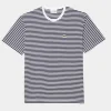 Lacoste Tee s/s white navy blue TH9749-522