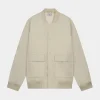 Law of the Sea Abyss short jacket sand melange LAW-10024-807