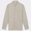 Law of the Sea Drip jersey shirt sand melange 10036-807