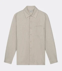 Law of the Sea Drip jersey shirt sand melange 10036-807