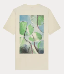 Law of the Sea Lily artwork tee coconut milk 10074-901