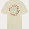 Law of the Sea Sphere artwork tee coconut milk 10079-901