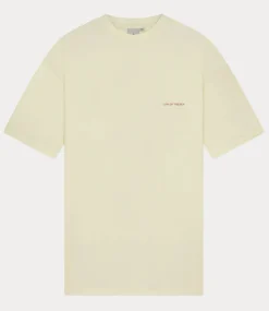 Law of the Sea Sphere artwork tee coconut milk 10079-901