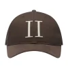 Les Deux Baseball Cap Suede II Coffee Brown