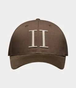 Les Deux Baseball Cap Suede II mountain grey/ivory LDM702003-335215