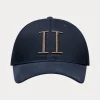 Les Deux Baseball Cap Suede II dark navy/mountain grey LDM702003-460335