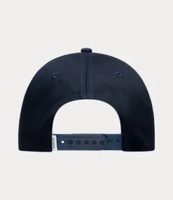 Les Deux Baseball Cap Suede II dark navy/mountain grey LDM702003-460335