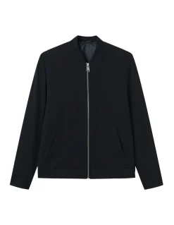 Les Deux Como Bomber Jacket Navy