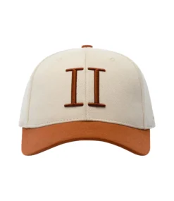 Les Deux Contrast Baseball Cap Ivory/Burnt Clay LDM702057-215807