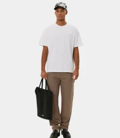 Les Deux Crew T-Shirt - Seasonal white xenon blue LDM101209-201479