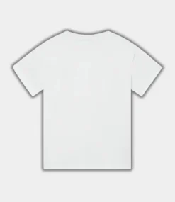 Les Deux Crew T-Shirt - Seasonal white xenon blue LDM101209-201479