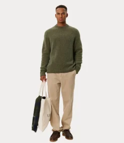 Les Deux gilbert roundneck knit bunge cord melange LDM310150-568568