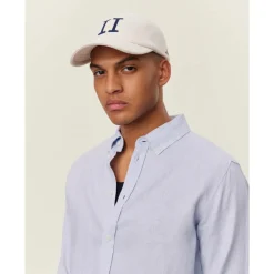 Les Deux kristian linen b.d. shirt summer sky LDM410150-466466