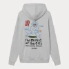 Les Deux luca hoodie snow melange LDM202044-2323