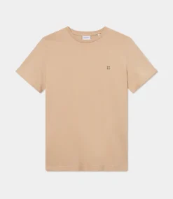 Les Deux norregaard contrast t-shirt irish cream 1000201-809