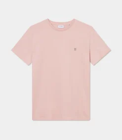 Les Deux norregaard contrast t-shirt peach whip 1000201-607