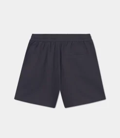 Les Deux otto linen shorts dark navy 1000094-460