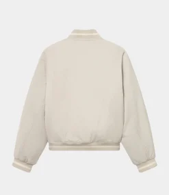 Les Deux Tech Varsity Jacket light sand LDM610187-815815