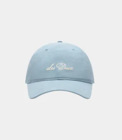 Les Deux Washed Dad Cap washed denim blue LDM703046-474474