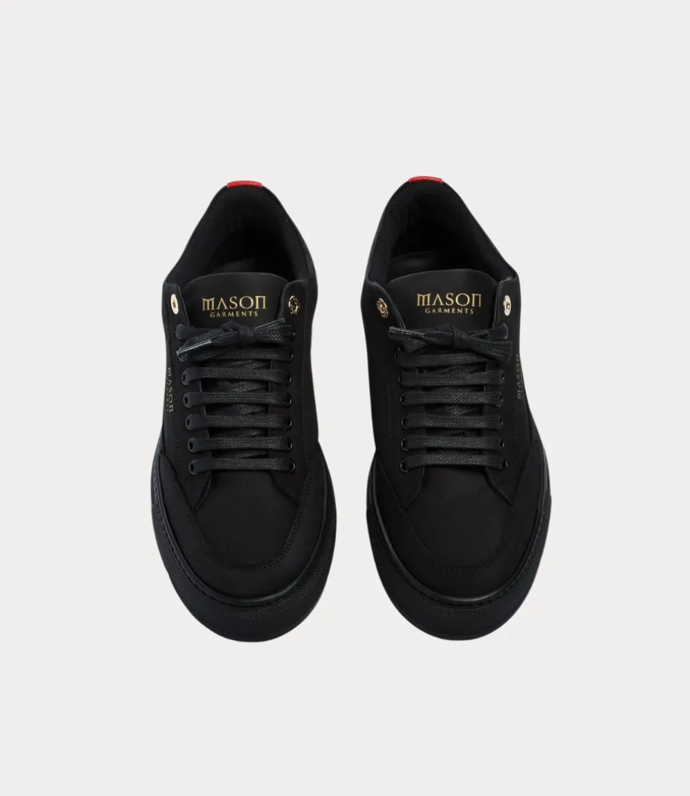 Mason Garments Tia nabuk black black ESS-1D