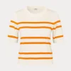 MbyM Carla-M Bravana Stripe Sugar Orange Peel Stripe 61489407-R97