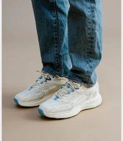 Mercer The re-run max suede white blue ME251009-155