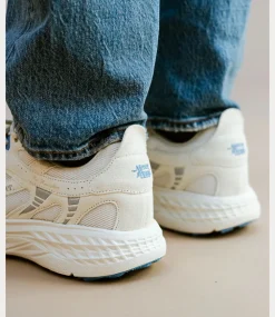 Mercer The re-run max suede white blue ME251009-155