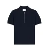 NN.07 Hansie SS Zip 6600 Navy Blue 2426600622-200