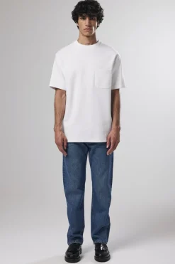 NN.07 Nat pocket tee s/s off white