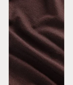 NN.07 Sergio Zip Mock 6605 Brown Melange 2486605659-803