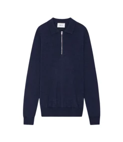NN.07 Sergio zip polo multi navy 6605