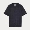 NN.07 Thor SS knitted shirt 6584 Deep Navy 2526584695-213