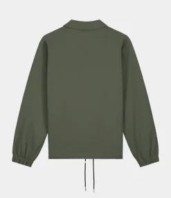 Olaf bonded ripstop coach jacket grey green M200503-GREY GREEN