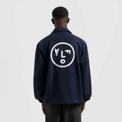 Olaf coach jacket navy M990501-NAVY