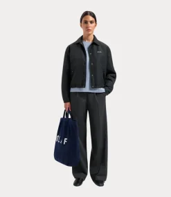 Olaf Cropped jacket black W990502-BLACK