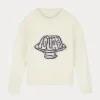 Olaf jelly crewneck knit light cream