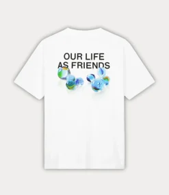 Olaf marbles tee optical white M200119-OPTICAL WHITE