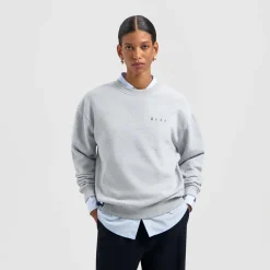 Olaf Nostalgia face crewneck htr grey W190202-HTR GREY