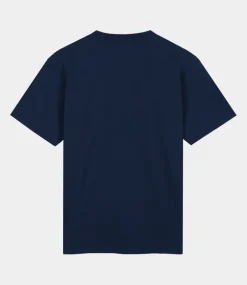 Olaf sans embro logo tee navy M200105-NAVY