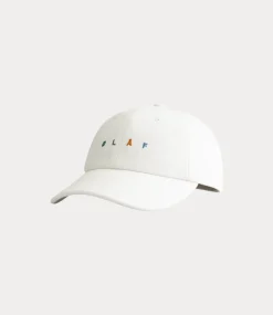 Olaf sans embro twill cap off-white A200827-OFF-WHITE