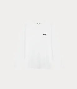 Olaf Signature tee ls optical white M190106-OPTICAL WHITE