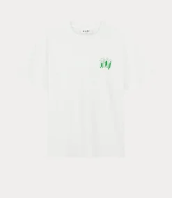 Olaf Smudge logo tee optical white W200103-OPTICAL WHITE