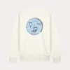 Olaf spiral face crewneck off-white M200203-OFF-WHITE