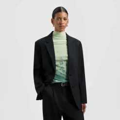 Olaf tailored blazer black W200505-BLACK