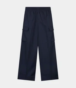Olaf tailored cargo pant navy W200404-NAVY