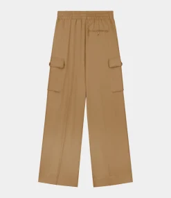 Olaf tailored cargo pant cinnamon W200409-CINNAMON