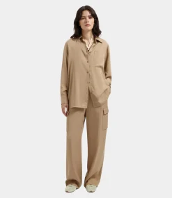 Olaf tailored cargo pant cinnamon W200409-CINNAMON