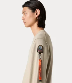 Parajumpers braw crew neck sweater sand 25SMPMKNRK01-0550